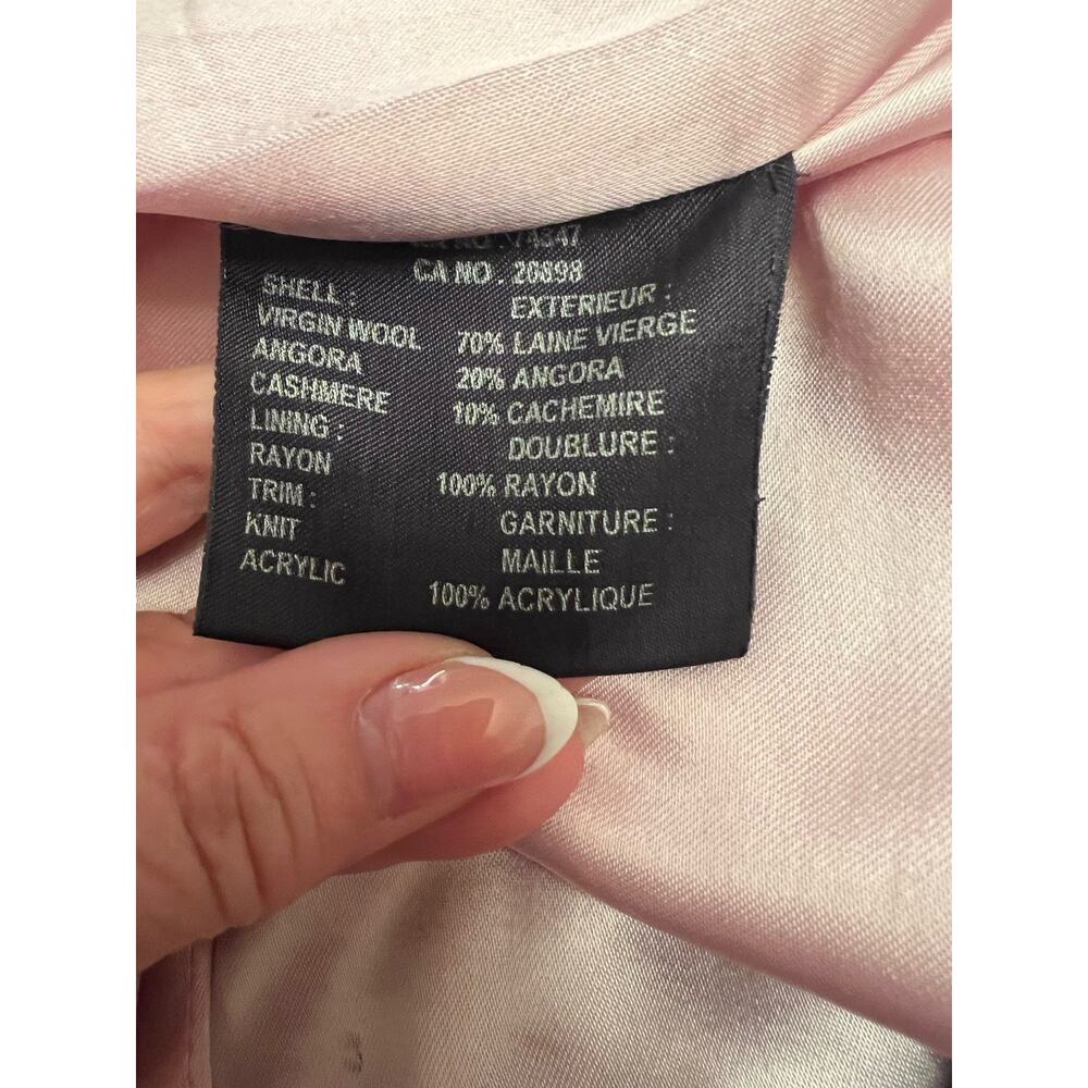 Andrew Marc New York Women’s Zip Up Wool/cashmere Blend Coat 12 Pockets Lined - Picture 9 of 12